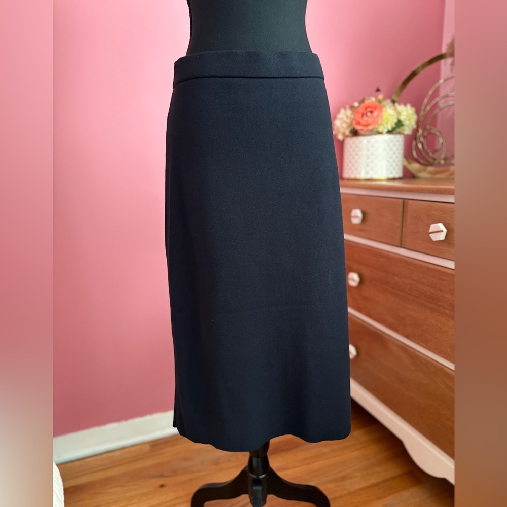 Rachel Zoe Classic Pencil Pull-on Stretchy Midi Length Skirt. Size XL.